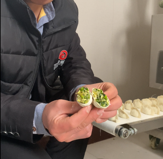 餃子機(jī)怎么包素餡餃子