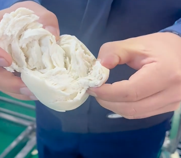 三好饅頭機流水線